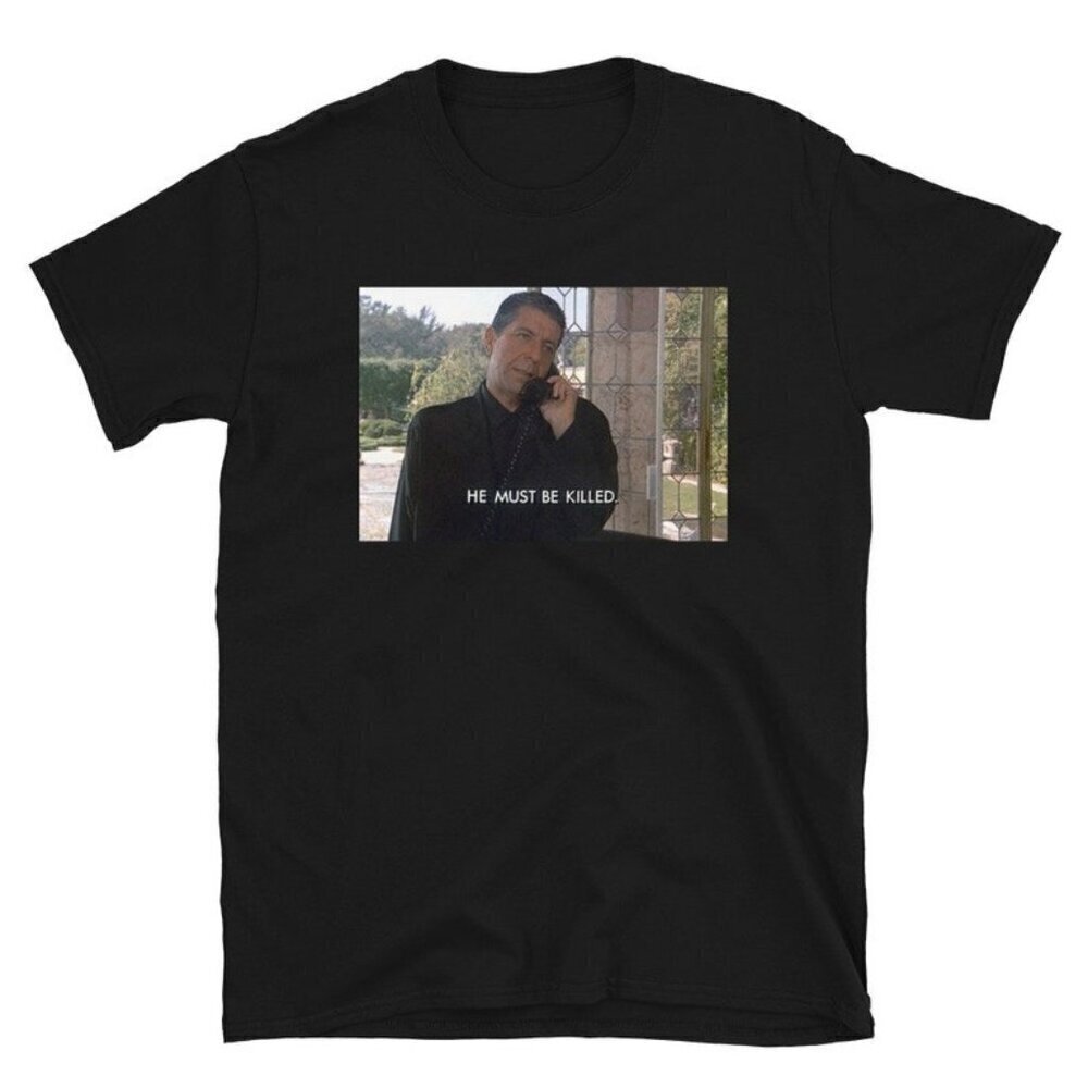 Leonard Cohen Miami Vice Graphic Music Fan Retro Style Unisex T-Shirt